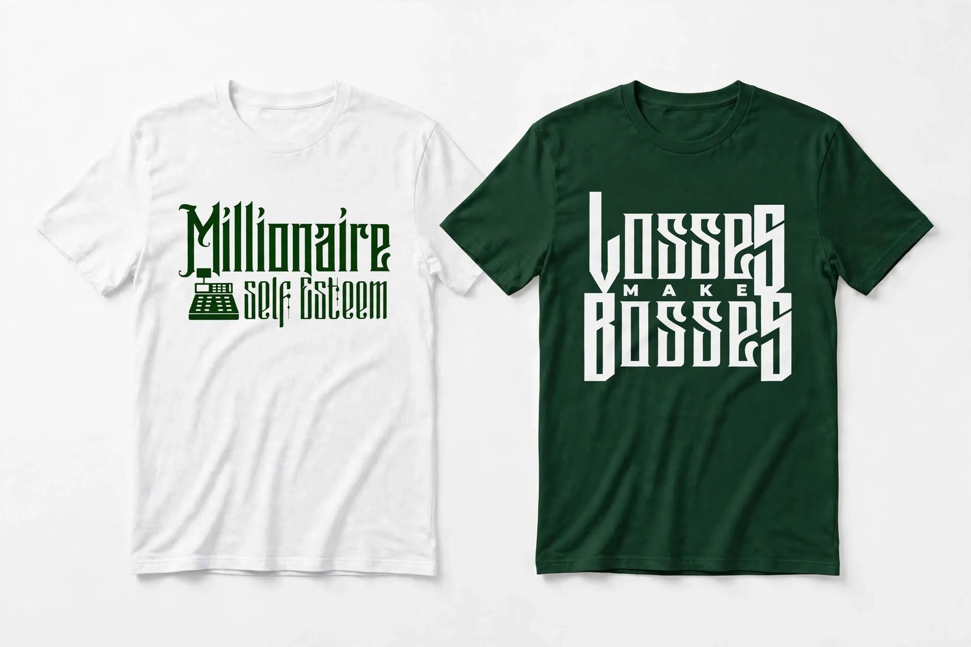 White and forest green SGC Flye Club shirts included with the sneaker order